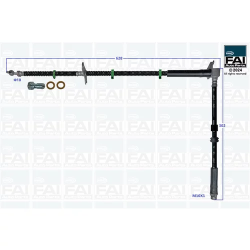 Brzdová hadica FAI AutoParts FPBH246