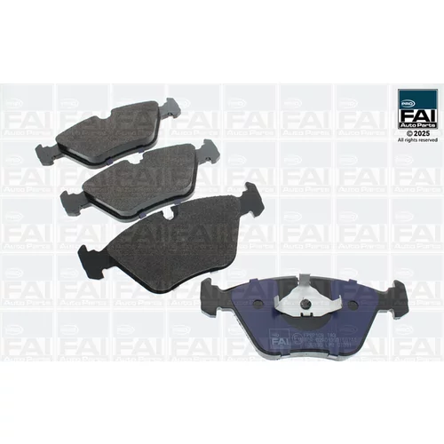 Sada brzdových platničiek kotúčovej brzdy FAI AutoParts FPBP108