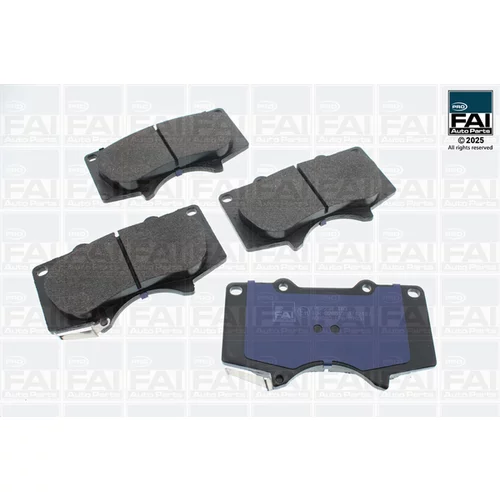 Sada brzdových platničiek kotúčovej brzdy FAI AutoParts FPBP238