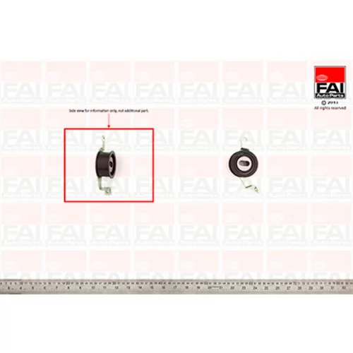 Napínacia kladka ozubeného remeňa FAI AutoParts T8656