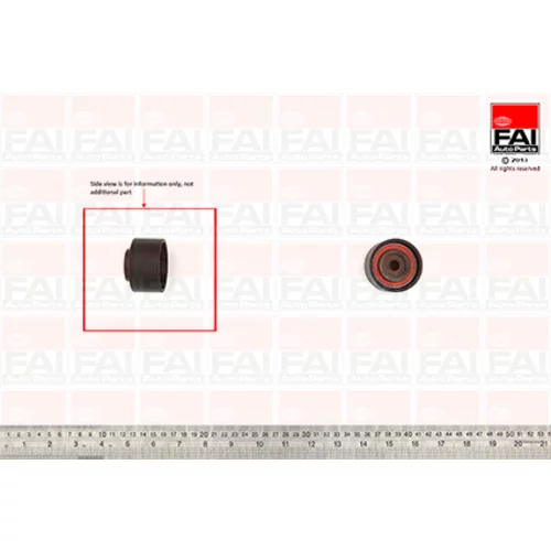 Obehová/vodiaca kladka ozubeného remeňa FAI AutoParts T9468