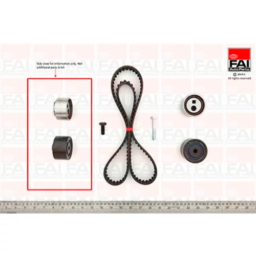 Sada ozubeného remeňa FAI AutoParts TBK124