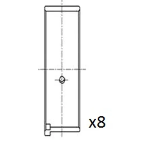 Panva ojničného ložiska BB2000-STD (FAI AutoParts) - obr. 1