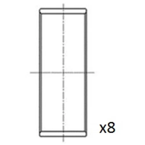 Ojničné ložisko BB2056-025 (FAI AutoParts) - obr. 1