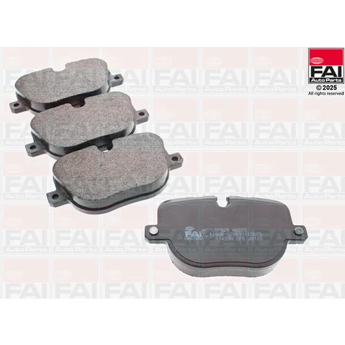 Sada brzdových platničiek kotúčovej brzdy FAI AutoParts BP628