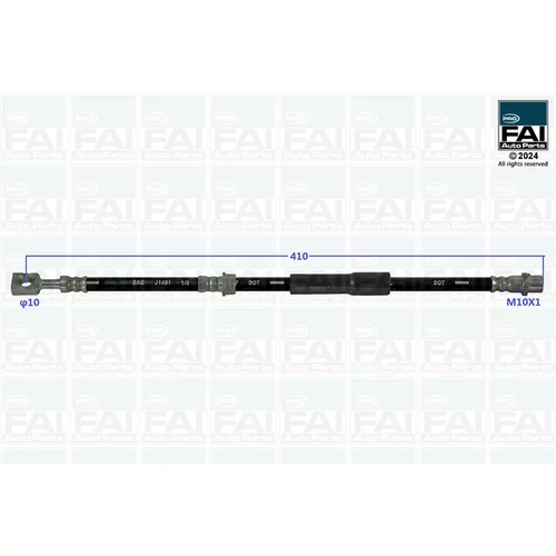Brzdová hadica FAI AutoParts FPBH117