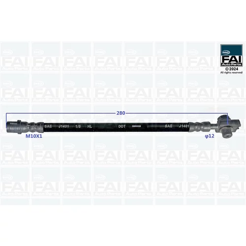 Brzdová hadica FAI AutoParts FPBH178