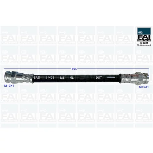 Brzdová hadica FAI AutoParts FPBH198