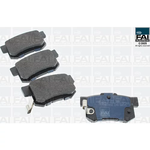 Sada brzdových platničiek kotúčovej brzdy FAI AutoParts FPBP110