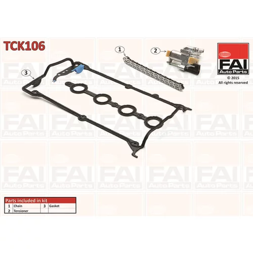 Sada rozvodovej reťaze TCK106 (FAI AutoParts) - obr. 1