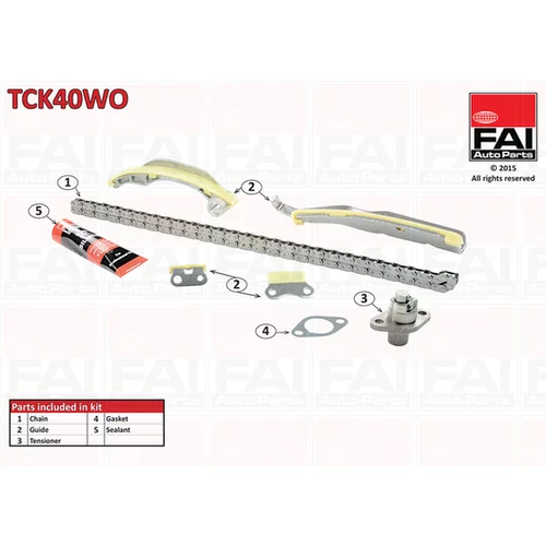 Sada rozvodovej reťaze TCK40WO (FAI AutoParts) - obr. 1