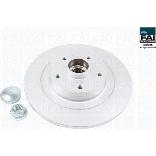 Brzdový kotúč FAI AutoParts FPBD6027S