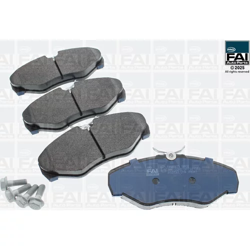 Sada brzdových platničiek kotúčovej brzdy FAI AutoParts FPBP325