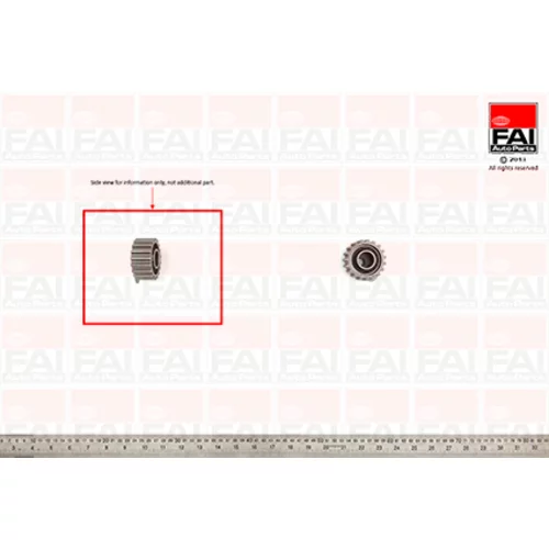 Napínacia kladka ozubeného remeňa FAI AutoParts T6697
