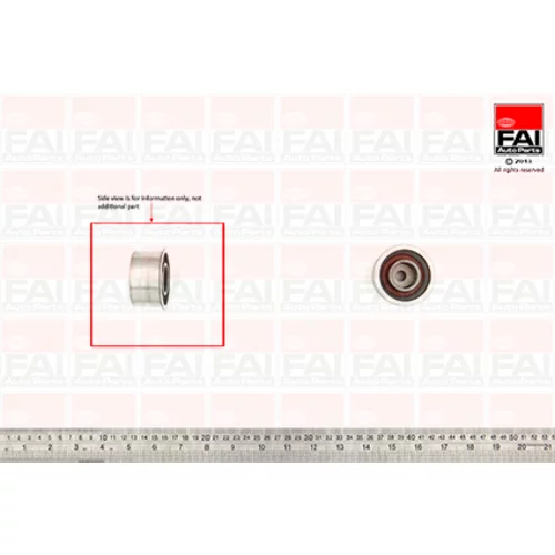 Obehová/vodiaca kladka ozubeného remeňa FAI AutoParts T9447