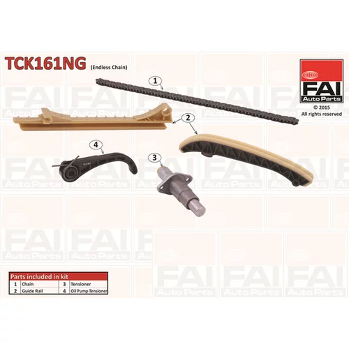 Sada rozvodovej reťaze TCK161NG (FAI AutoParts) - obr. 1