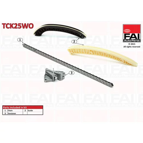 Sada rozvodovej reťaze TCK25WO (FAI AutoParts)