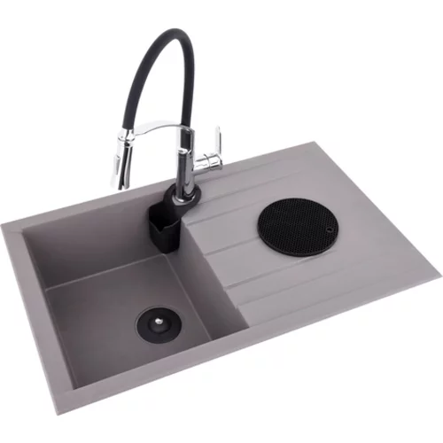 DREZOVÁ BATÉRIA S FLEXIBILNÝM VÝTOKOM FLEXIBLE 2-BLACK /Fala/ - obr. 4