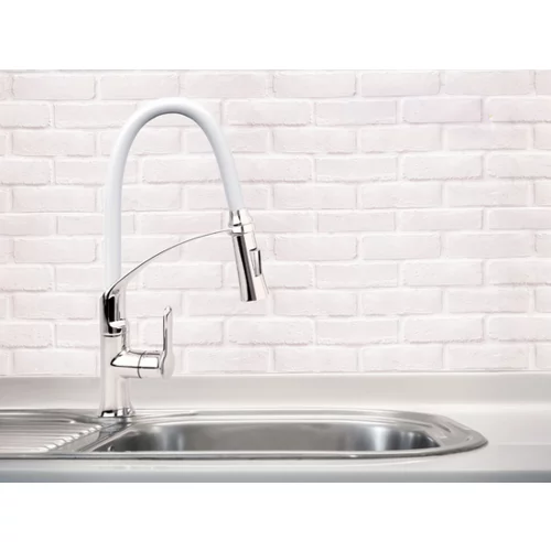 DREZOVÁ BATÉRIA S FLEXIBILNÝM VÝTOKOM FLEXIBLE 2-WHITE /Fala/ - obr. 5