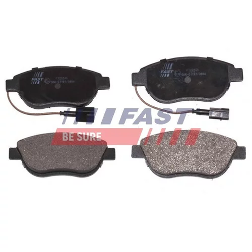 Sada brzdových platničiek kotúčovej brzdy FT29144 /FAST/ - obr. 1