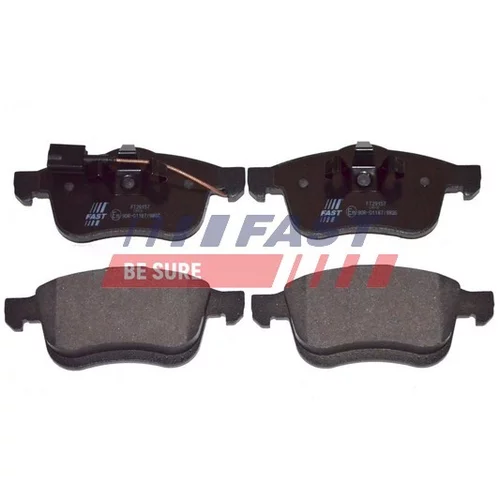 Sada brzdových platničiek kotúčovej brzdy FT29157 /FAST/ - obr. 1