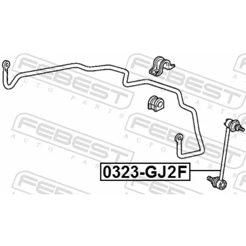 Tyč/Vzpera stabilizátora 0323-GJ2F /FEBEST/ - obr. 1