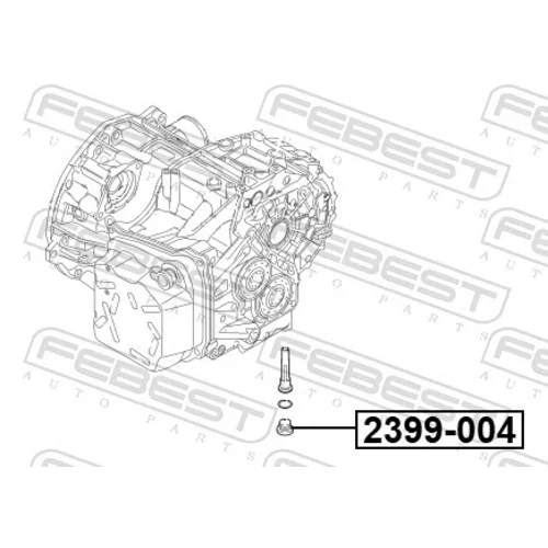 Skrutka olejovej vane 2399-004 /FEBEST/ - obr. 1