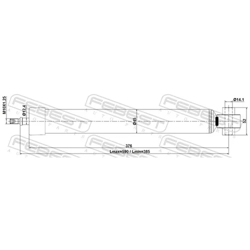 Tlmič pérovania 30110-004R /FEBEST/ - obr. 1