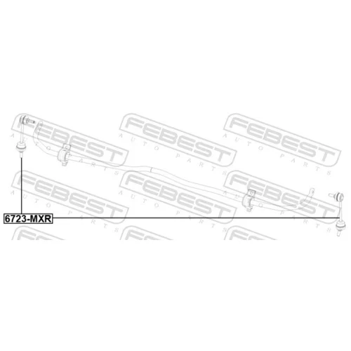 Tyč/Vzpera stabilizátora 6723-MXR /FEBEST/ - obr. 1