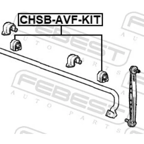 Opravná sada uloženia stabilizátora CHSB-AVF-KIT /FEBEST/ - obr. 1