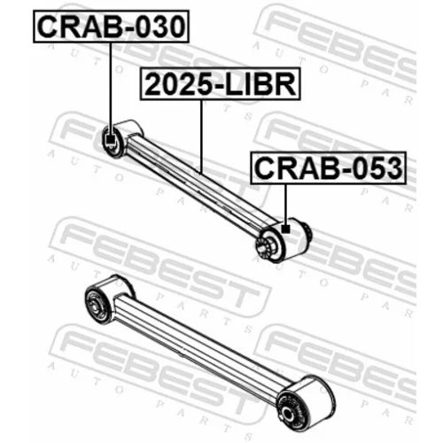 Uloženie riadenia CRAB-053 /FEBEST/ - obr. 1