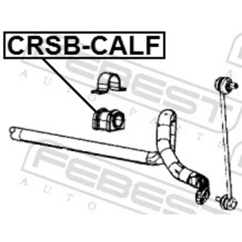 Uloženie priečneho stabilizátora CRSB-CALF /FEBEST/ - obr. 1