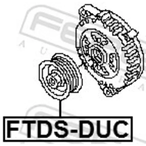 Remenica alternátora FTDS-DUC /FEBEST/ - obr. 1