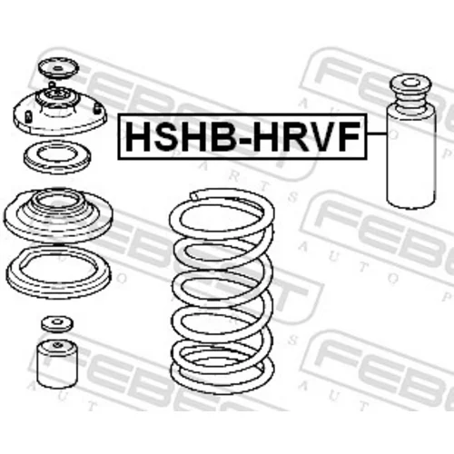 Ochranný kryt/manžeta tlmiča pérovania HSHB-HRVF /FEBEST/ - obr. 1