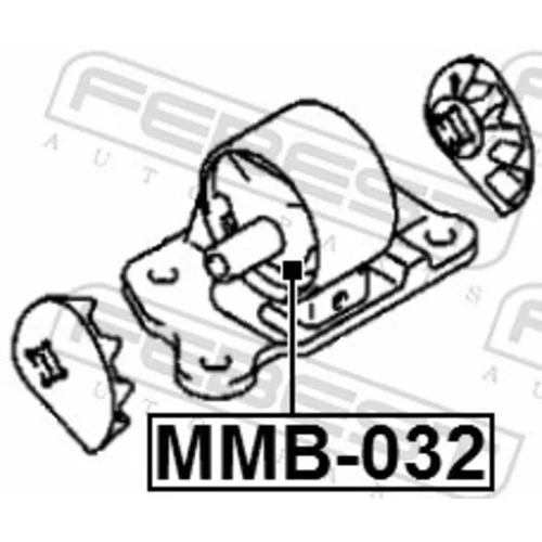 Uloženie motora MMB-032 /FEBEST/ - obr. 1