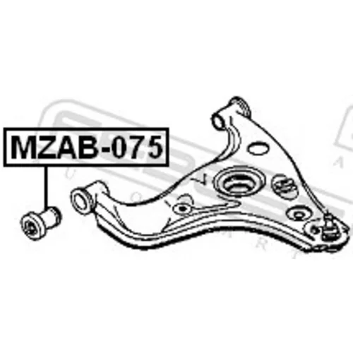 Uloženie riadenia MZAB-075 /FEBEST/ - obr. 1