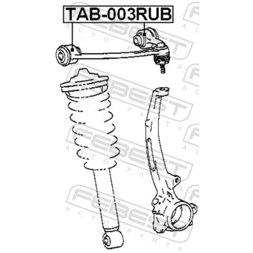 Uloženie riadenia TAB-003RUB /FEBEST/ - obr. 1