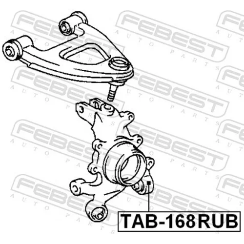 Uloženie riadenia TAB-168RUB /FEBEST/ - obr. 1