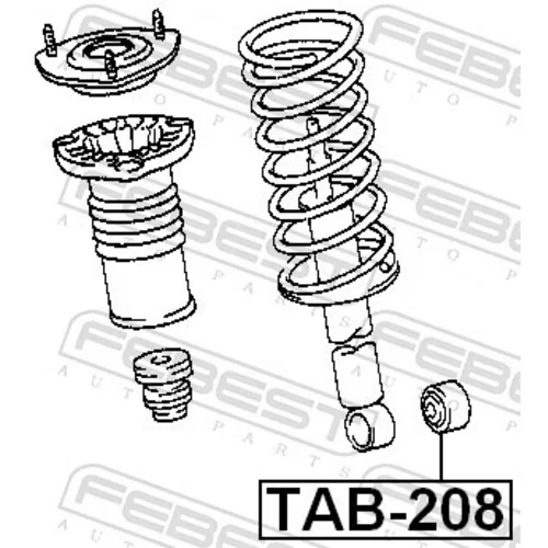 Puzdro, tlmič TAB-208 /FEBEST/ - obr. 1