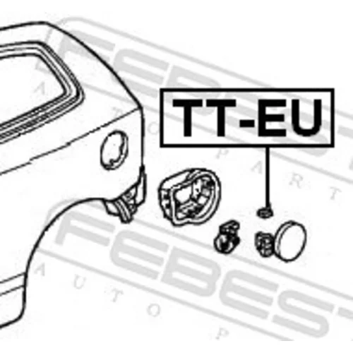 Uzáver palivovej nádrže TT-EU /FEBEST/ - obr. 1