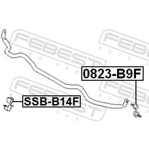 Tyč/Vzpera stabilizátora 0823-B9F /FEBEST/ - obr. 1