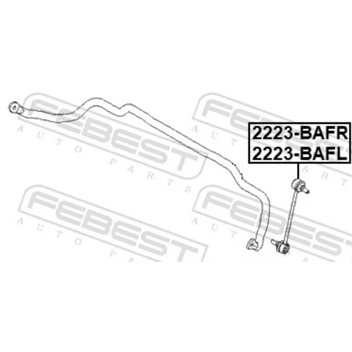 Tyč/Vzpera stabilizátora 2223-BAFL /FEBEST/ - obr. 1