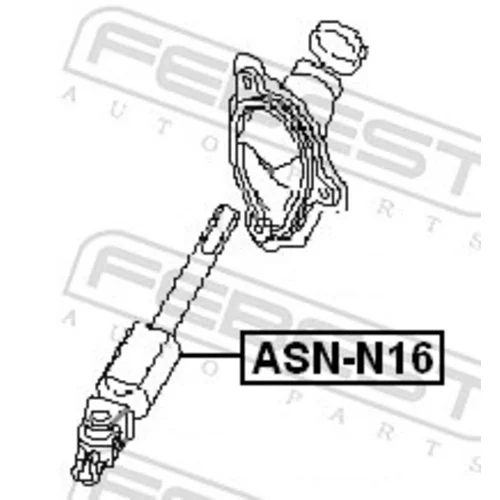 Hriadeľ riadenia ASN-N16 /FEBEST/ - obr. 1
