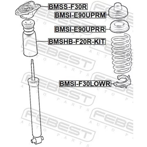 Tanier pružiny BMSI-F30LOWR /FEBEST/ - obr. 1
