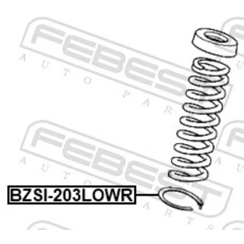 Tanier pružiny BZSI-203LOWR /FEBEST/ - obr. 1