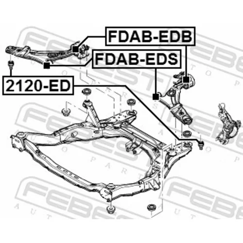 Uloženie riadenia FDAB-EDB /FEBEST/ - obr. 1