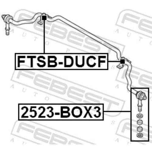 Opravná sada uloženia stabilizátora FTSB-DUCF /FEBEST/ - obr. 1