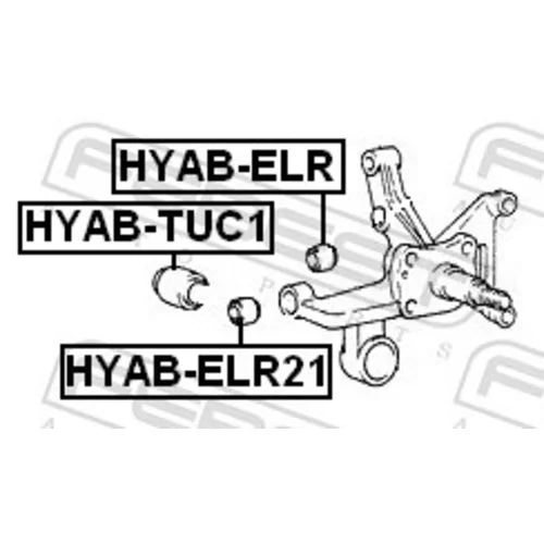 Uloženie riadenia HYAB-ELR /FEBEST/ - obr. 1