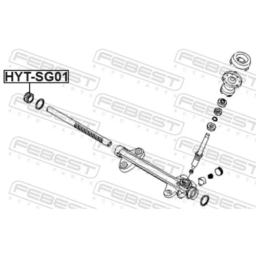 Puzdro pre hriadeľ riadenia HYT-SG01 /FEBEST/ - obr. 1