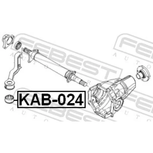Uloženie, diferenciál KAB-024 /FEBEST/ - obr. 1